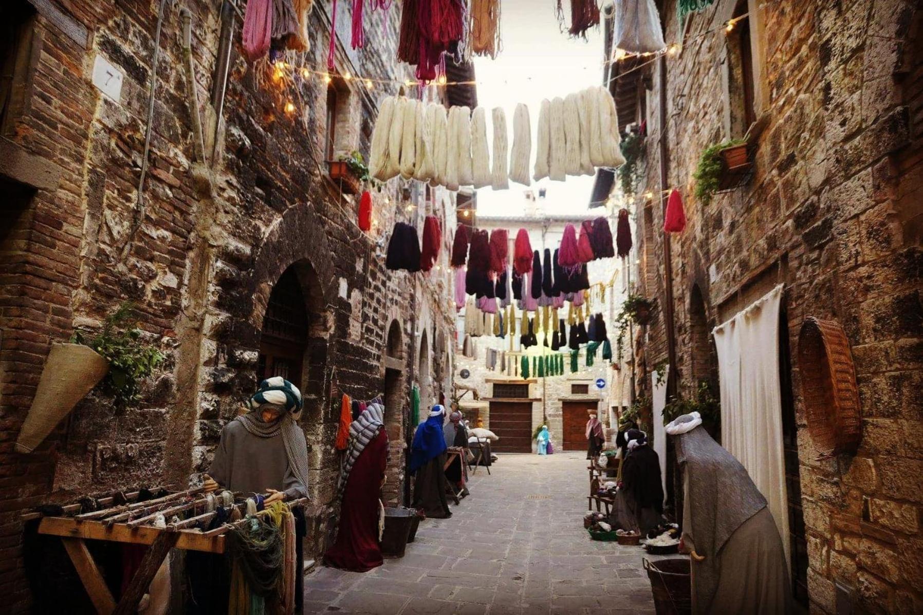 Ferienwohnung La Dimora Di Pietra Gubbio Exterior foto